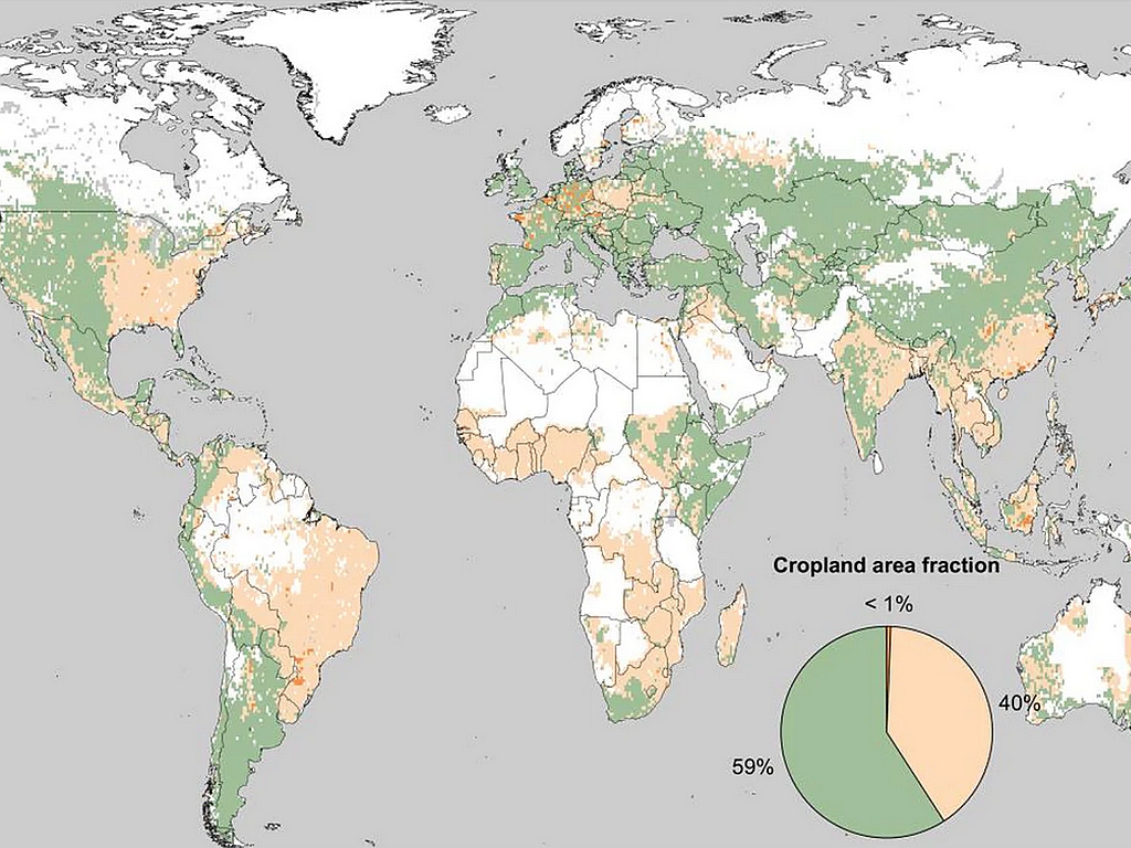 Weltkarte der Bodenverseuchung