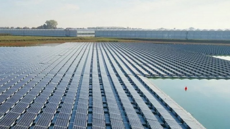 Statt Braunkohlegrube schwimmende Solarparks