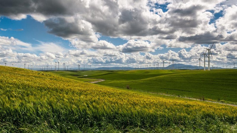 Landschaft Winräder