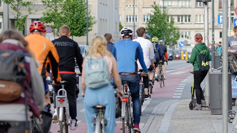 Tägliches Radfahrern kann CO2-Ausstoß mindern