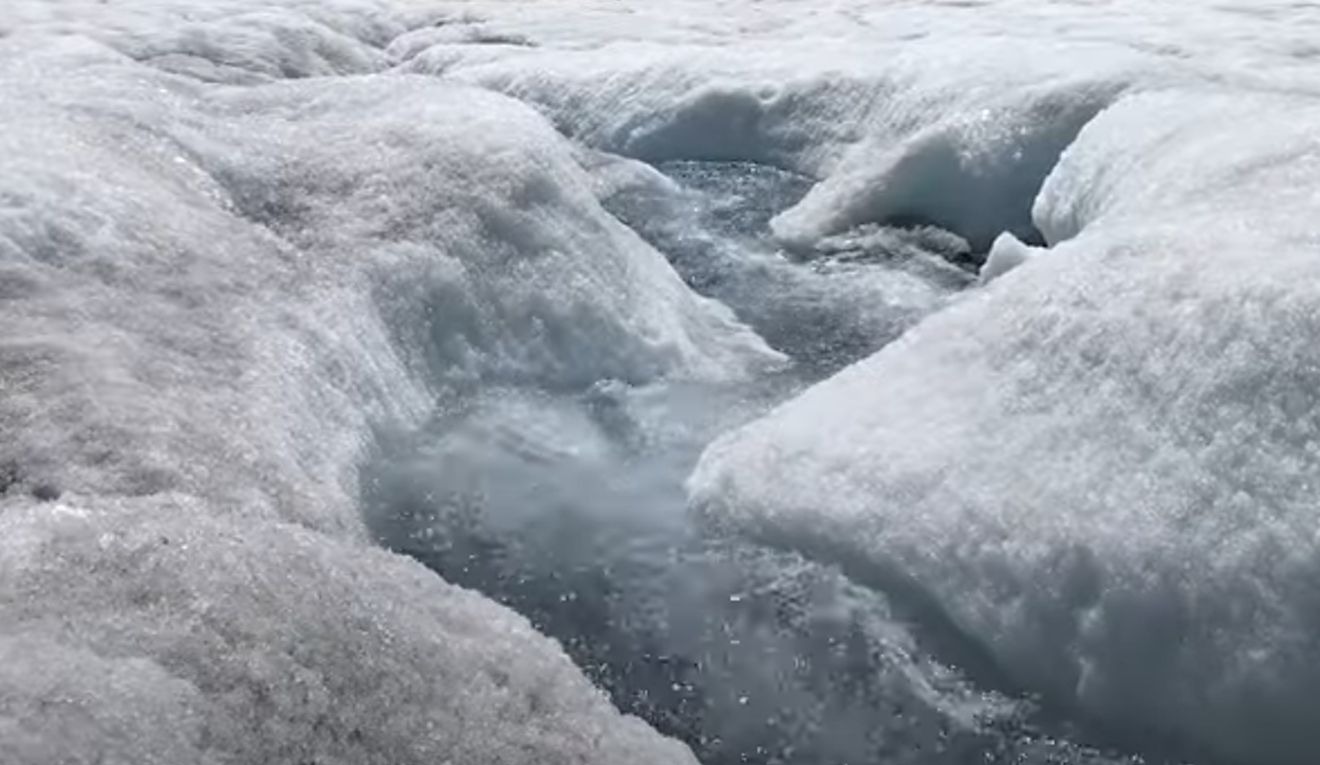 Gletscherschmelze historischen Ausmaßes