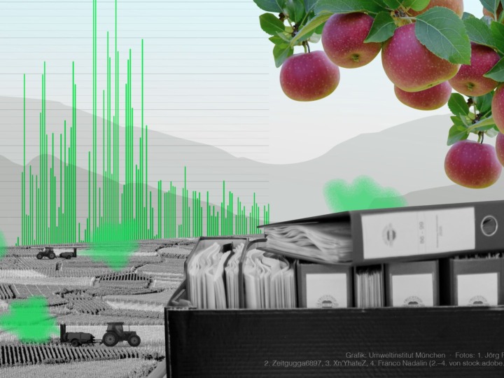Umweltinstitut veröffentlicht Pestiziddaten aus Südtirol