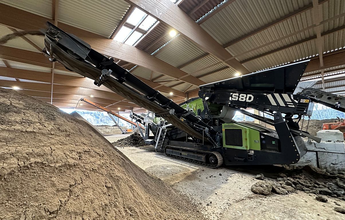 Brech- und Siebtechnik für nachhaltige Baustoffe