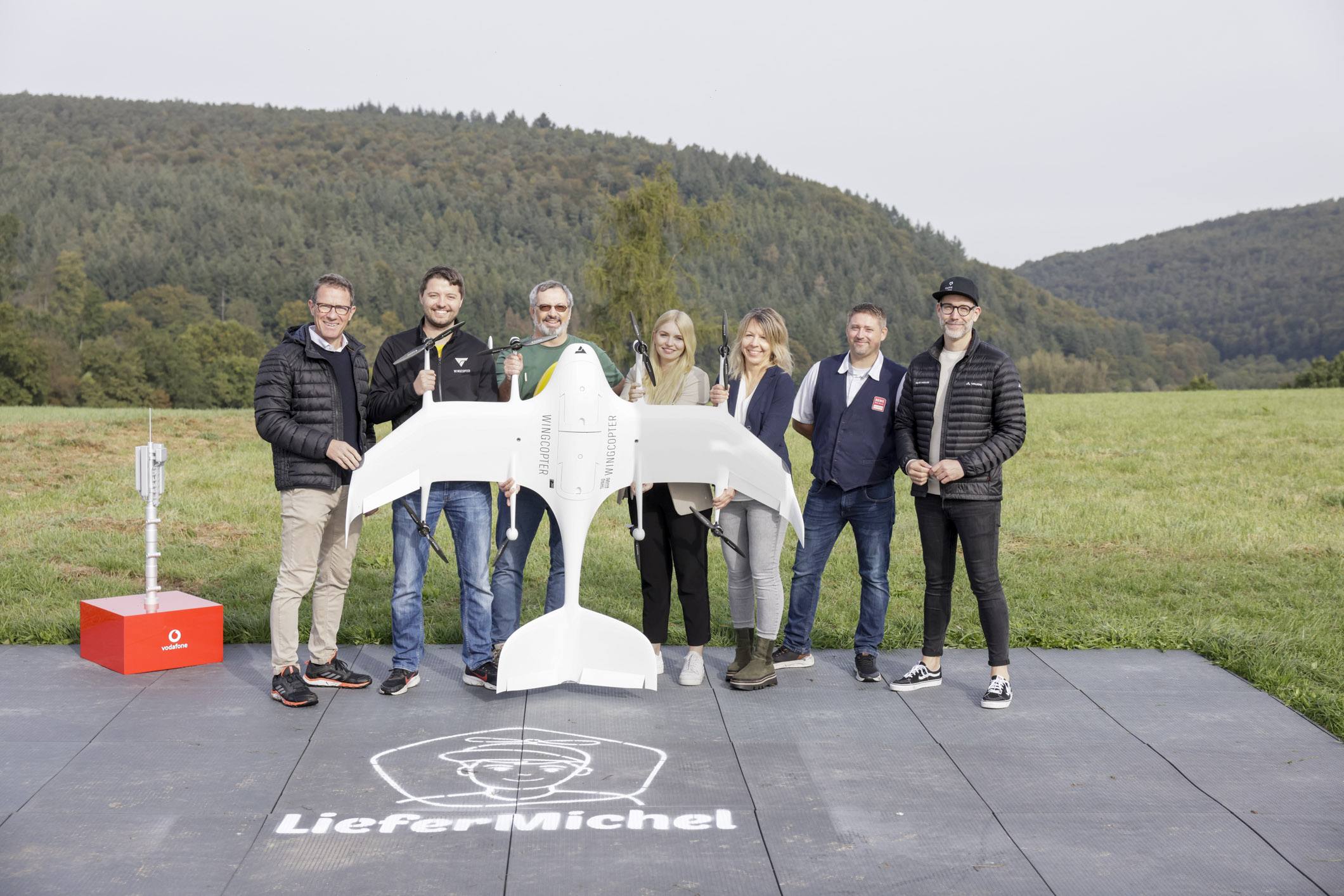 Erstmals Lebensmittellieferung aus der Luft