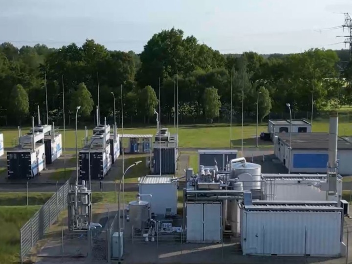 Münchner Unternehmen stellt erneuerbares Gas her