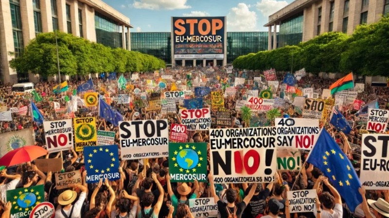 Giftiger Deal für Mensch, Umwelt und Demokratie