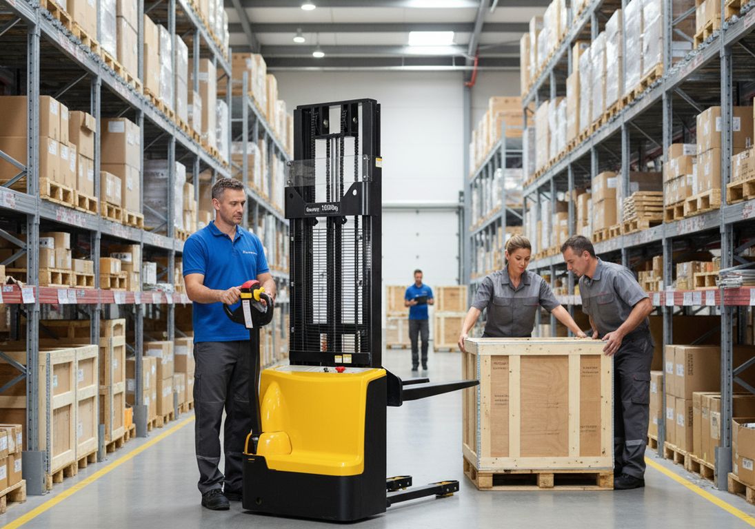 Nachhaltigkeit im Lager bei Oswald Transportgeräte