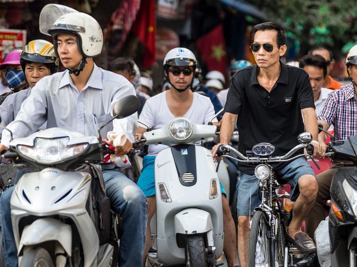 Verbrenner-Aus für Mopeds in Hanoi