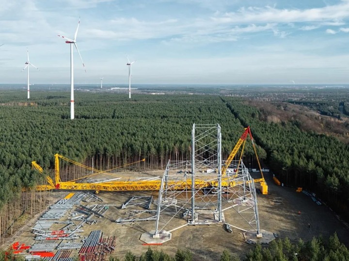 Größtes Windrad der Welt entsteht in Deutschland