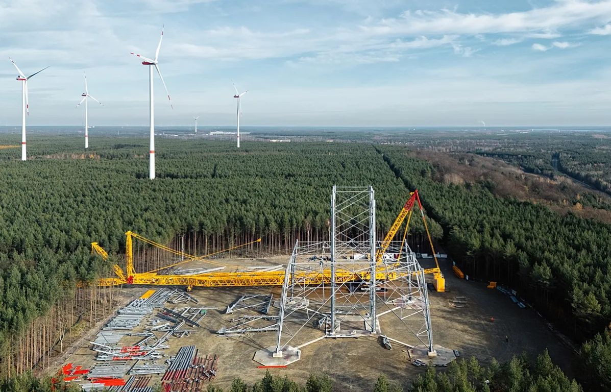 Größtes Windrad der Welt entsteht in Deutschland