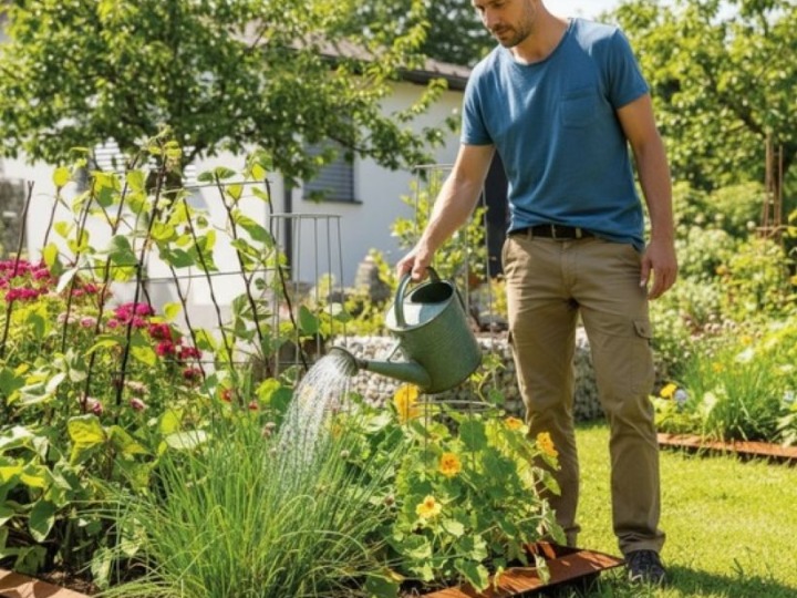 Metall-Rasenkanten werden DIY-Trend im Garten
