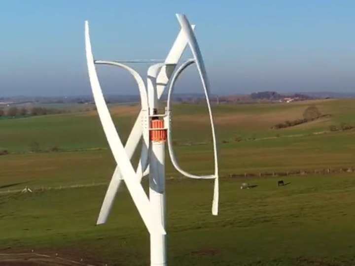 Mini-Windrad: Neue Form der Windkraft